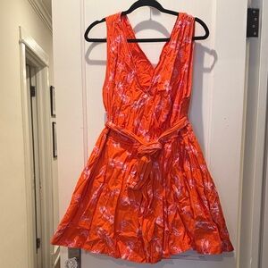 Maeve Orange and Pink Dress